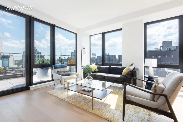 New York City Real Estate | View 46-20 11th Street, 7B | Close Up Living Room  | View 2