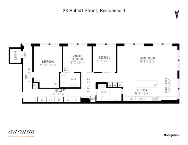 28 Hubert Street, 3 | floorplan | View 12