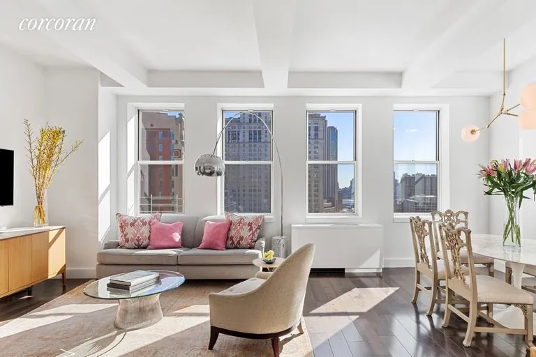 New York City Real Estate | View 80 Chambers Street, 13A | 4 Beds, 2 Baths | View 1