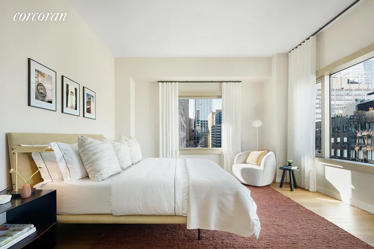 New York City Real Estate | View 30 Warren Street, PH2 | Bedroom | View 7