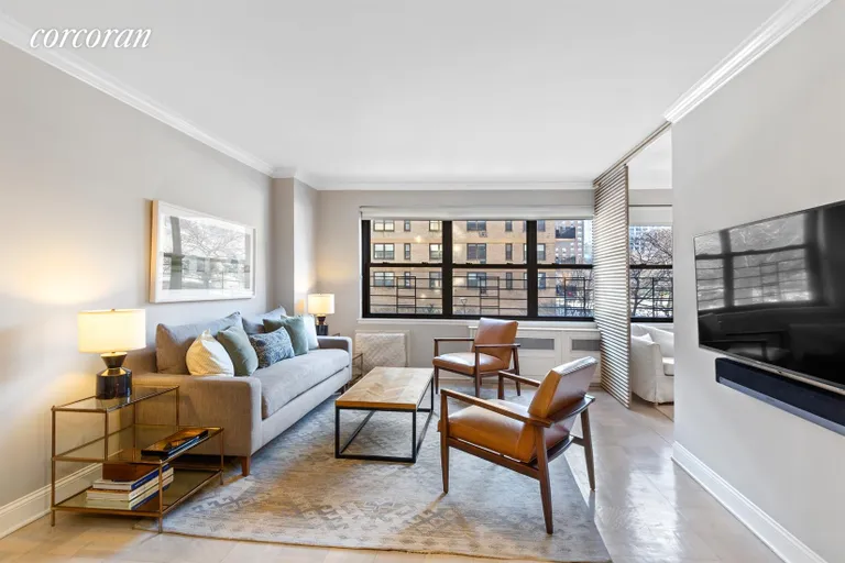 New York City Real Estate | View 205 West End Avenue, 2M | Living Room | View 12