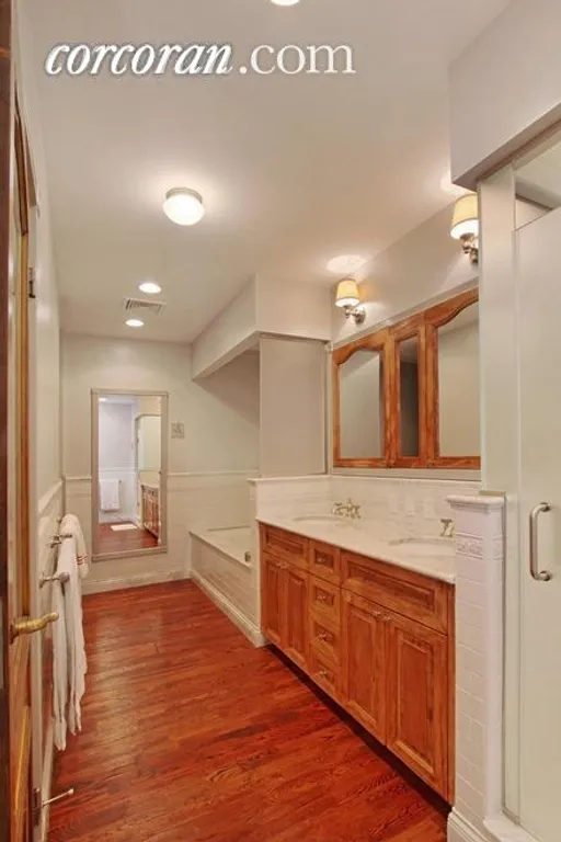 New York City Real Estate | View 20 College Place | Downstairs master bathroom
 | View 5
