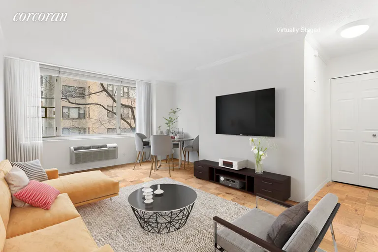New York City Real Estate | View 130 West 67th Street, 2G | 1 Bed, 1 Bath | View 1