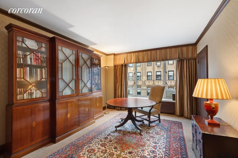 New York City Real Estate | View 799 Park Avenue, 15C | Second Bedroom / Library | View 7
