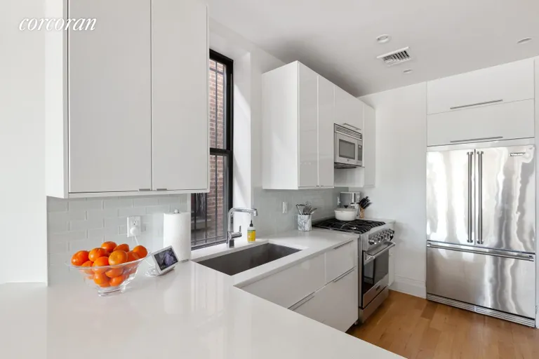 New York City Real Estate | View 160 Prospect Park West, 4 | Kitchen w/top of the line features | View 3