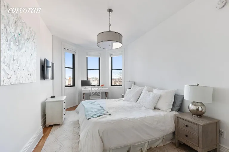 New York City Real Estate | View 160 Prospect Park West, 4 | Primary Bedroom (S + W Facing) | View 6