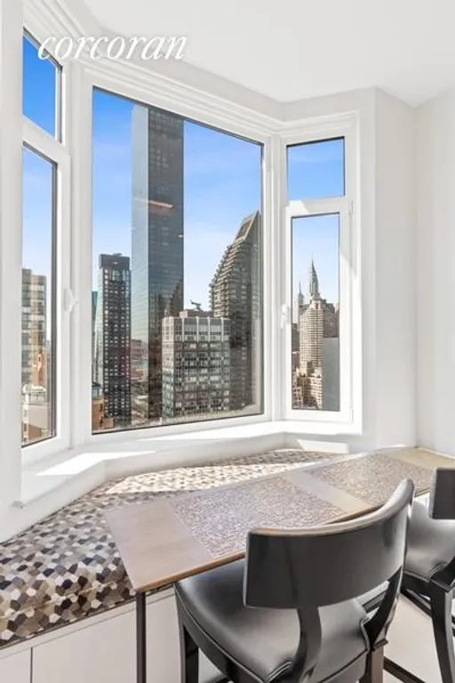 New York City Real Estate | View 400 East 51st Street, 27B | Kitchen Nook | View 7