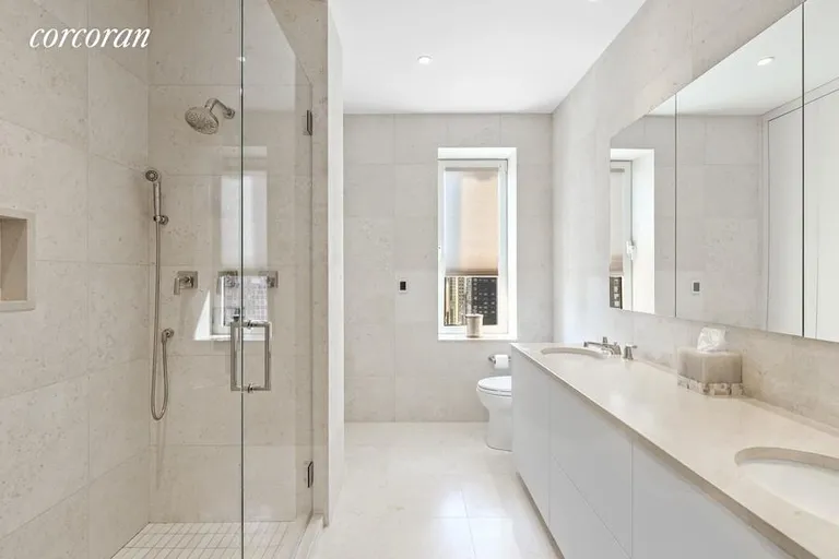 New York City Real Estate | View 400 East 51st Street, 27B | Master Bathroom | View 22