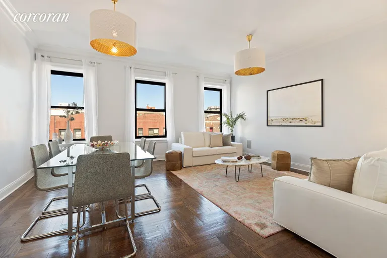 New York City Real Estate | View 255 Eastern Parkway, D6 | 3 Beds, 1 Bath | View 1