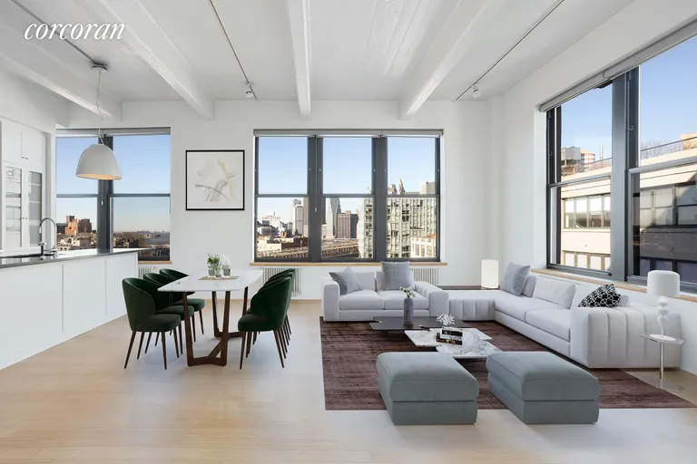 New York City Real Estate | View 70 Washington Street, 10O | 2 Beds, 1 Bath | View 1