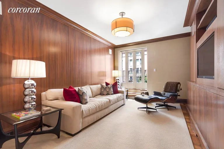 New York City Real Estate | View 25 Central Park West, 10YZ | Den/ Media Room | View 5