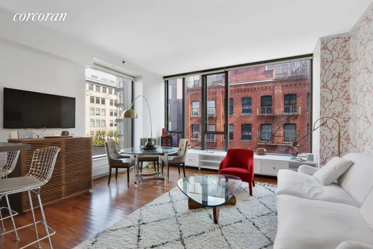 New York City Real Estate | View 505 Greenwich Street, 8E | Living Room | View 2