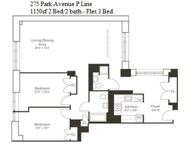 275 Park Avenue, 6-P | floorplan | View 19