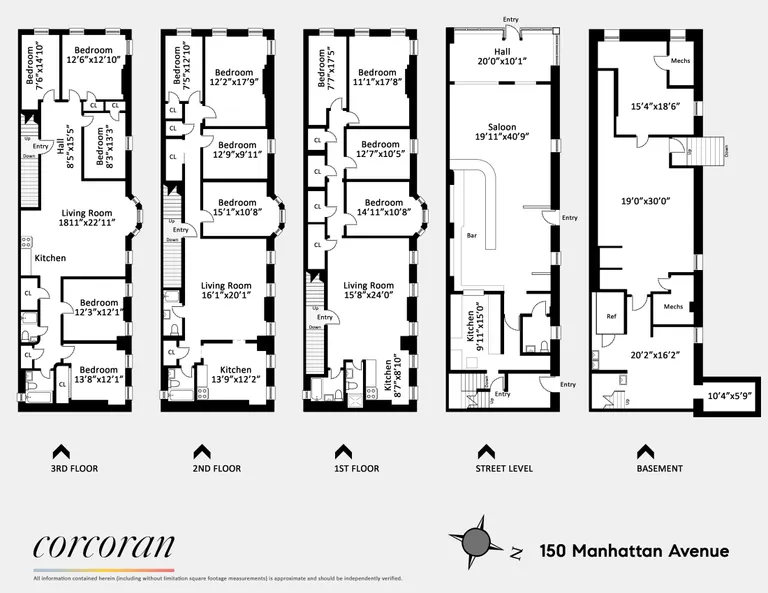 150 Manhattan Avenue | floorplan | View 7
