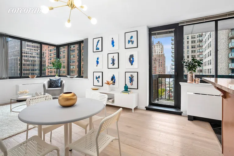 New York City Real Estate | View 250 East 40th Street, 12E | 1 Bed, 1 Bath | View 1