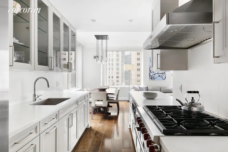 New York City Real Estate | View 15 West 63rd Street, 15A | Kitchen (South) | View 4