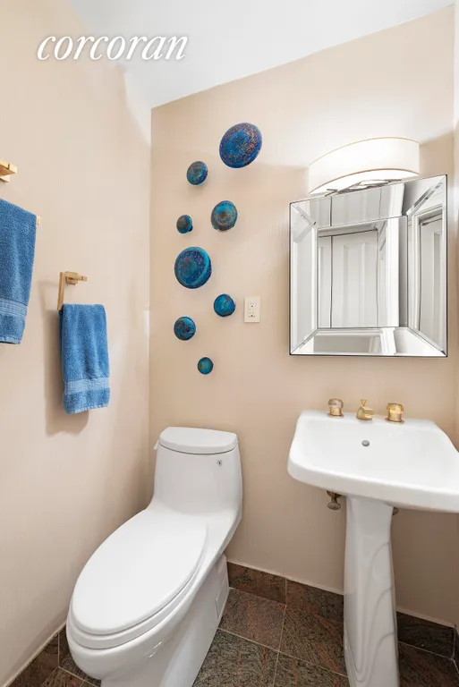 New York City Real Estate | View 111 East 85th Street, 26A | Powder Room | View 13