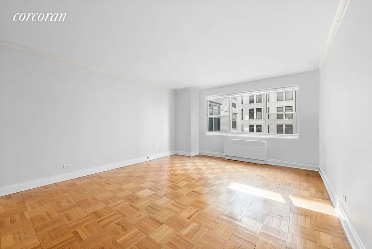 New York City Real Estate | View 70 East 10th Street, 14K | Living Room - original photo | View 11