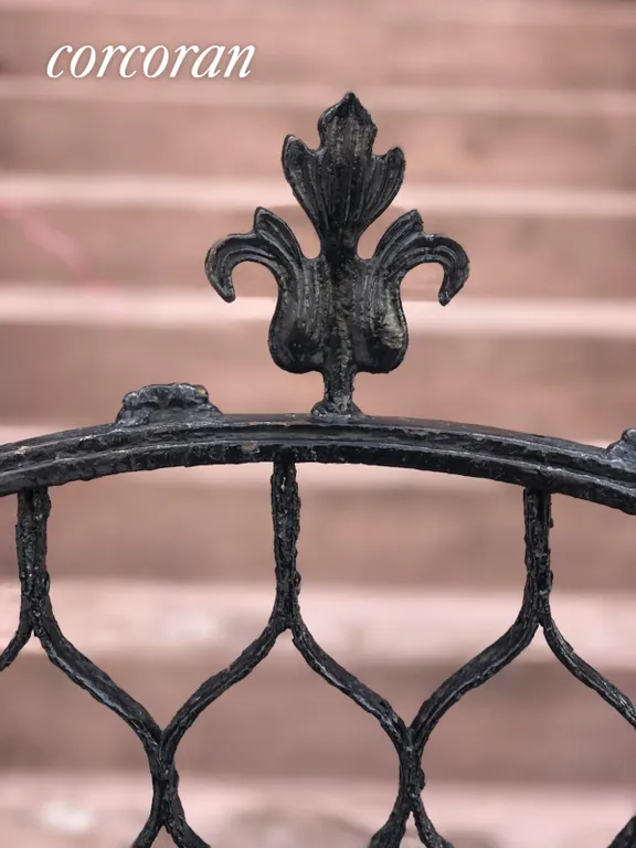 New York City Real Estate | View 690 Decatur Street | detail of rod iron fencing | View 6