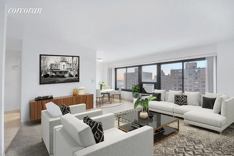 New York City Real Estate | View 33-68 21st Street, 12D | 3 Beds, 1 Bath | View 1