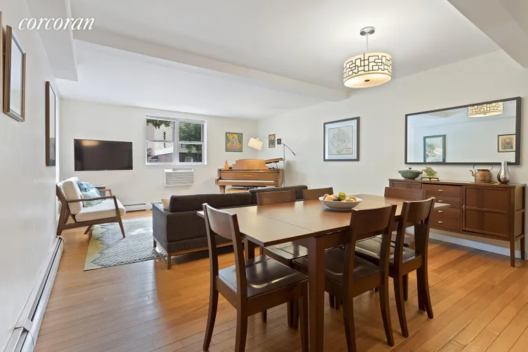 New York City Real Estate | View 317 16th Street, 1B | Ample space for dining off the kitchen | View 2