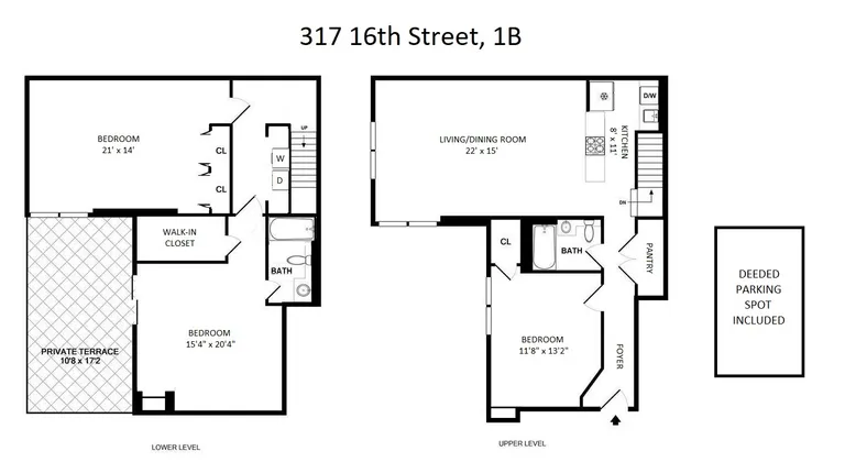 317 16th Street, 1B | floorplan | View 10