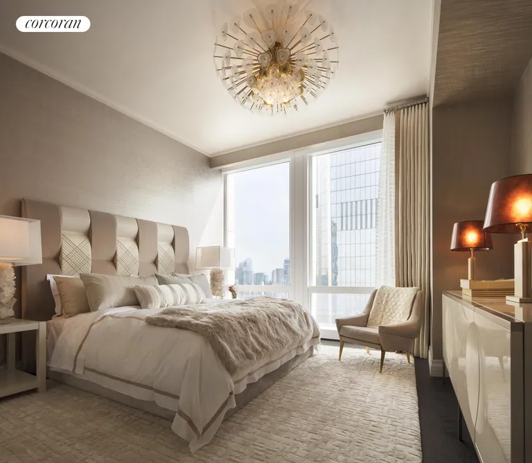 New York City Real Estate | View 35 Hudson Yards, 6604 | Bedroom | View 7