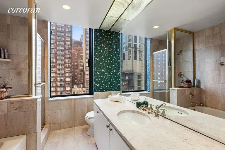 New York City Real Estate | View 418 East 59th Street, 9B | Primary Bath with Window | View 5