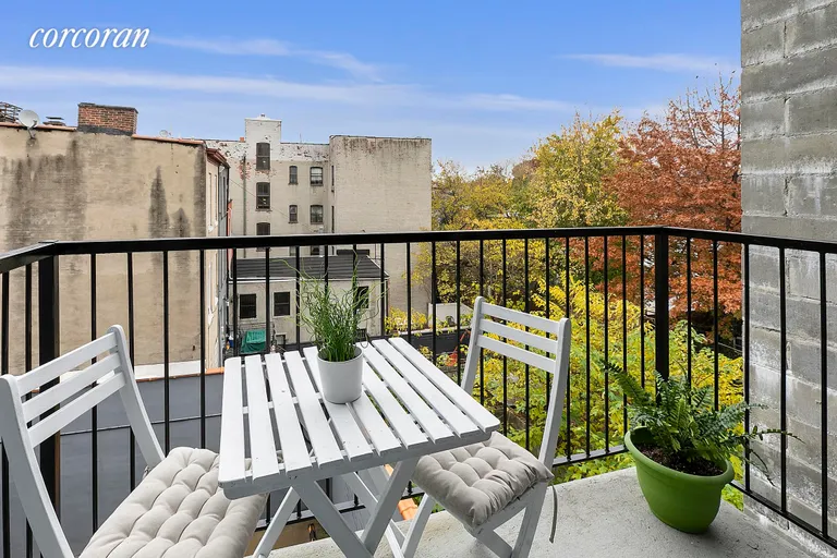 New York City Real Estate | View 1149 Bedford Avenue, 4B | Second Balcony | View 11