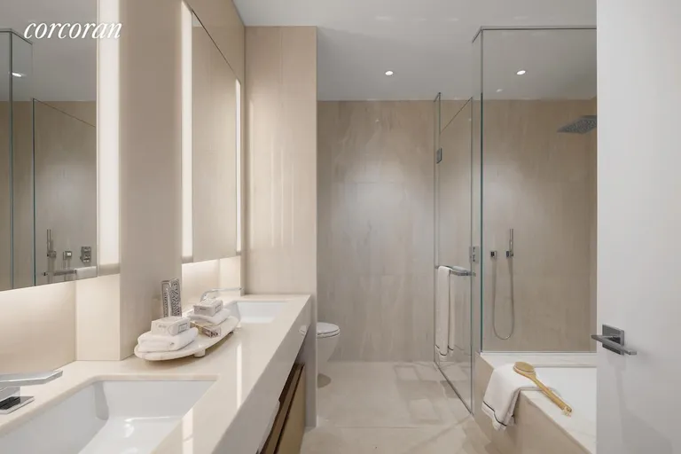 New York City Real Estate | View 15 Hudson Yards, 76D | Bathroom | View 7