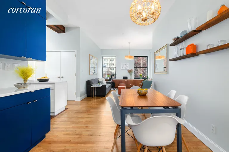 New York City Real Estate | View 29 Tiffany Place, 2E | Dining Area | View 3