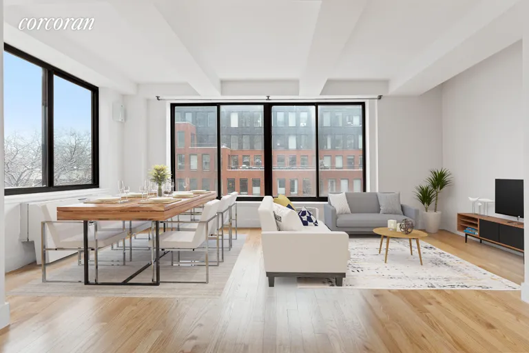 New York City Real Estate | View 457 Atlantic Avenue, 4D | 2 Beds, 2 Baths | View 1