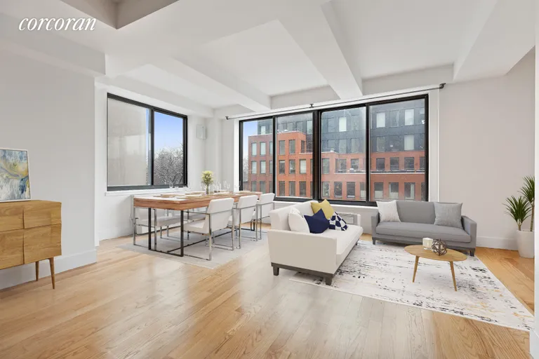 New York City Real Estate | View 457 Atlantic Avenue, 4D | Living Room | View 2