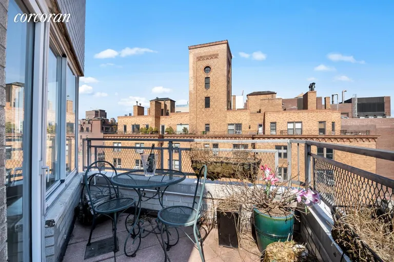 New York City Real Estate | View 200 East 78th Street, PHC | Western facing Terrace | View 9