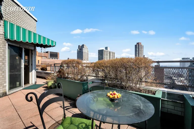 New York City Real Estate | View 200 East 78th Street, PHC | East/South facing terrace | View 8