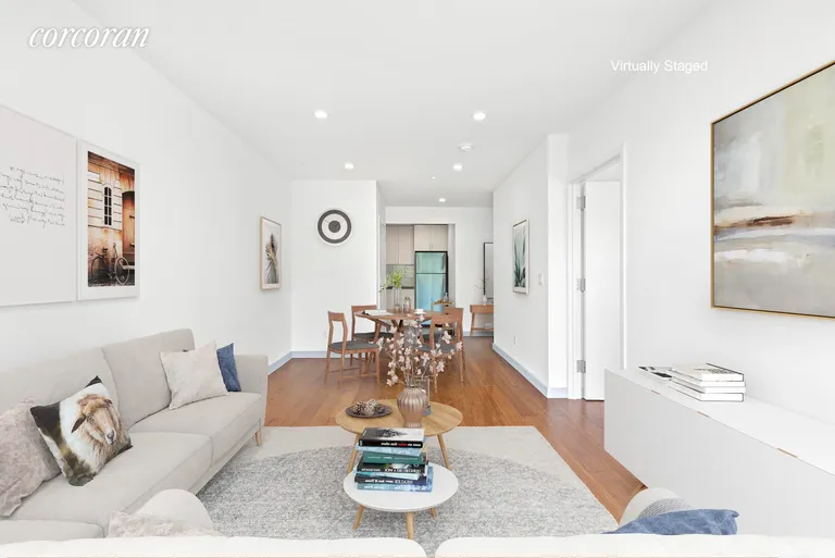 New York City Real Estate | View 4907 4th Avenue, 3D | Living Room | View 2