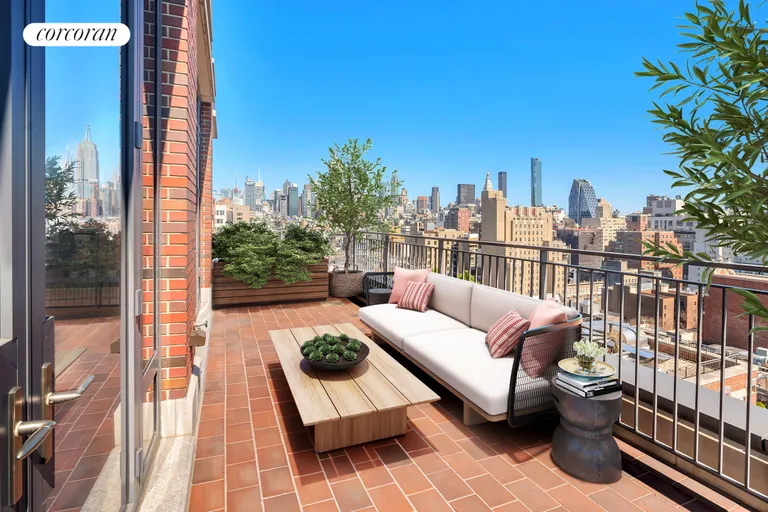 New York City Real Estate | View 155 West 11th Street, PHA | Terrace | View 27