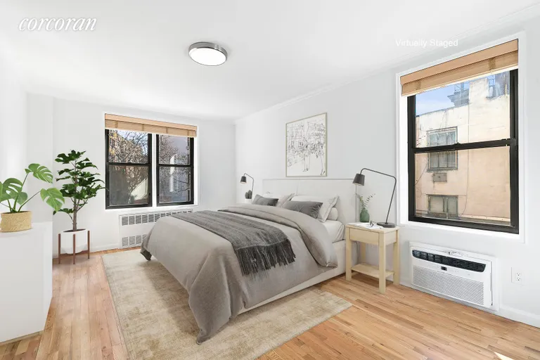 New York City Real Estate | View 165 Christopher Street, 2E | Large Bedroom with space for a King | View 6