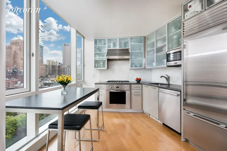 New York City Real Estate | View 200 Chambers Street, 11D | Kitchen | View 3