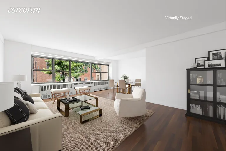 New York City Real Estate | View 45 East 72Nd Street, 5B | Living Room / Dining Room | View 2