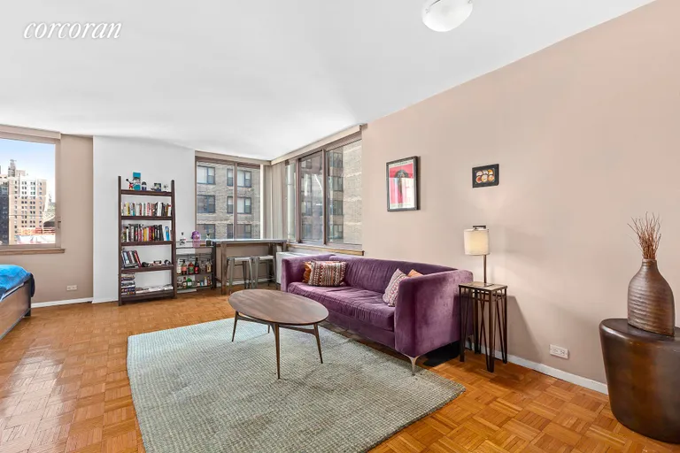 New York City Real Estate | View 235 East 40th Street, 16H | Living Room | View 2