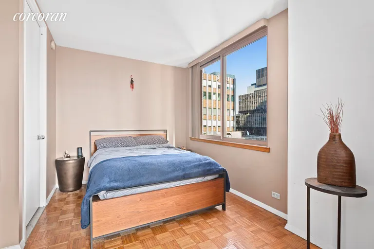 New York City Real Estate | View 235 East 40th Street, 16H | Sleeping Alcove | View 3