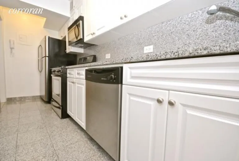 New York City Real Estate | View 420 East 55th Street, 10E | Kitchen with Dishwasher | View 7