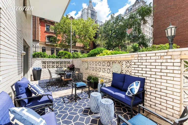 New York City Real Estate | View 15 West 72Nd Street, 1D | Divine Outdoor Space for Breakfast | View 6