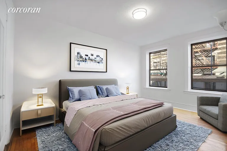 New York City Real Estate | View 860 West 181st Street, 3 | Bedroom (virtually staged) | View 7