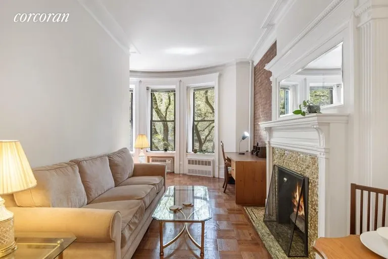 New York City Real Estate | View 11 West 95th Street, 3F | Living Room Reverse | View 2