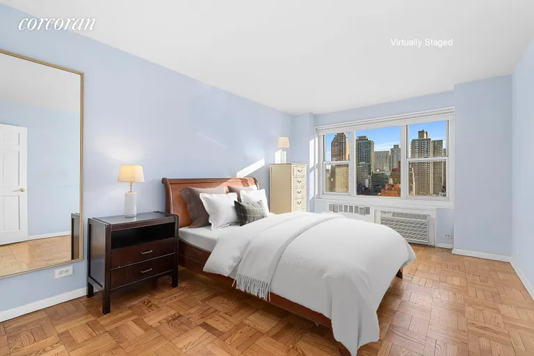 New York City Real Estate | View 440 East 79th Street, 17J | Bedroom (South Facing) | View 5