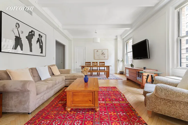New York City Real Estate | View 302 West 86th Street, 7A | Living Room | View 2