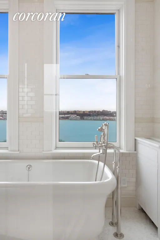 New York City Real Estate | View 270 Riverside Drive, 10A | Primary Bathroom | View 10