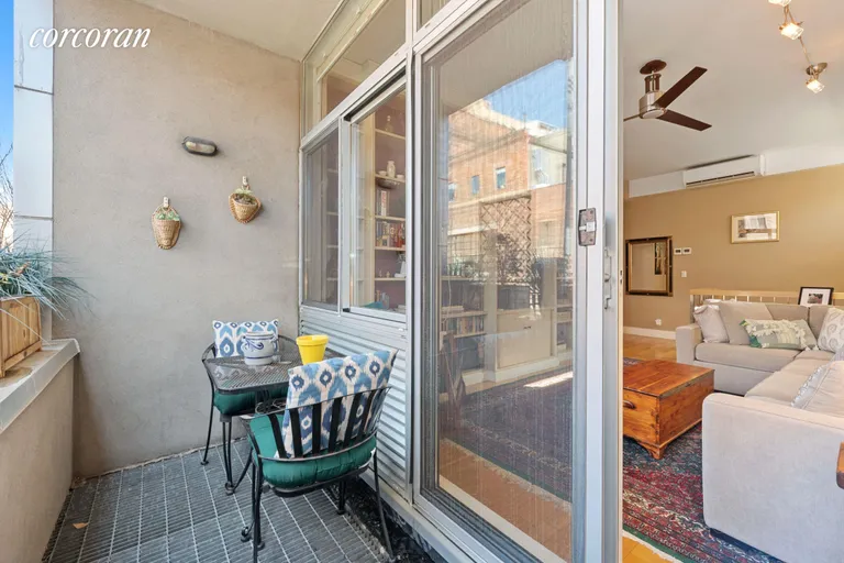 New York City Real Estate | View 46 South 2Nd Street, 1B | Terrace | View 3